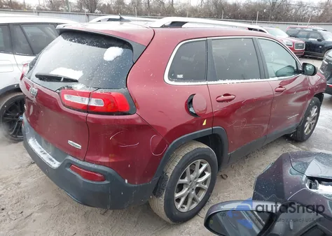 2015 Jeep Cherokee Latitude из США, поврежденный, VIN 1C4PJMCB6FW708324